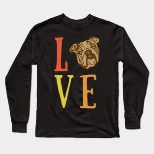 love dog T-shirt dog lover shirt i love dog Long Sleeve T-Shirt